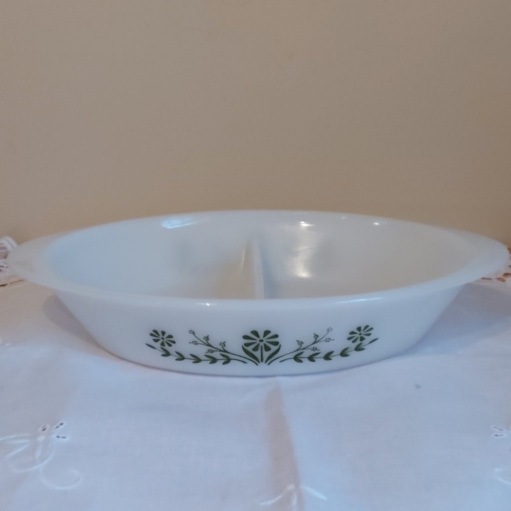 Set of 2 Vintage Glasbake Baking Dishes
